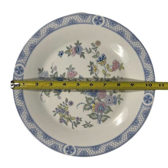 Vintage 1973 Royal Doulton Coniston H5030 Round Dinner Plate 10 5/8" Blue Lace - Picture 3 of 5